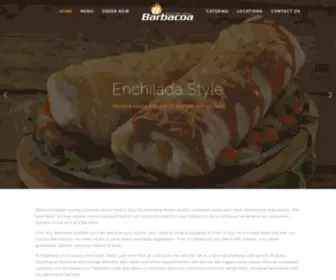 Eatbarbacoa.com(Barbacoa Mexican Grill) Screenshot
