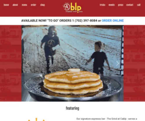Eatblp.com(Criss Angel's Breakfast) Screenshot