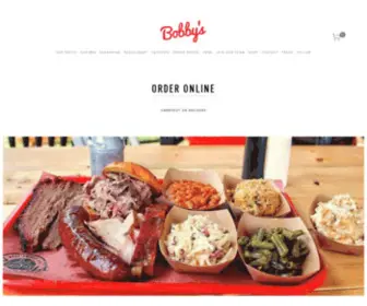 Eatbobbys.com(Bobby's BBQ & Seasoning) Screenshot