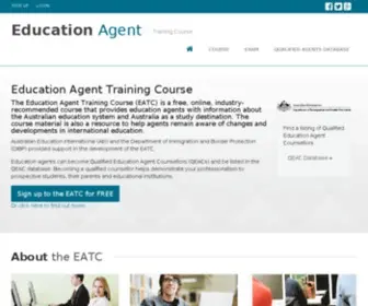 Eatc.com(Education Agent Training Course) Screenshot