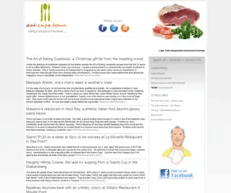 Eatcapetown.co.za(Cape Town Independent Restaurant Reviews) Screenshot