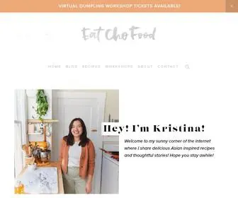 Eatchofood.com(A creative food blog with approachable and Asian inspired recipes. Kristina Cho) Screenshot