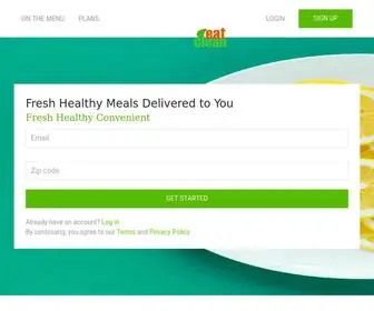 Eatcleantogo.com(#1 Fresh Healthy Meal Delivery) Screenshot
