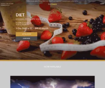 Eatcleanz.com(Home Of The Best Online Fitness Tools) Screenshot