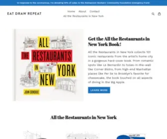 Eatdrawrepeat.com(All The Restaurants) Screenshot