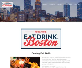 Eatdrinkboston.com(EAT DRINK BOSTON) Screenshot