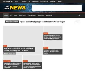 Eatdrinknews.com(Eat Drink News) Screenshot