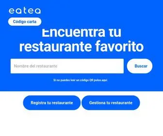 Eatea.es(Encuentra tu restaurante favorito) Screenshot