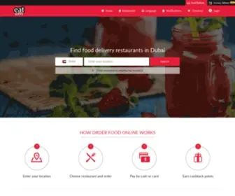 Eateasily.com(Order food online from your favorite restaurants for delivery in dubai. eateasy.ae) Screenshot