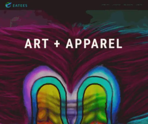 Eatees.com(Entertainment Apparel) Screenshot