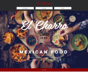 Eatelcharro.com(El Charro) Screenshot