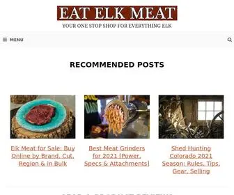 Eatelkmeat.com(Hunting Gear) Screenshot