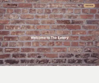 Eateryencino.com(The Eatery) Screenshot