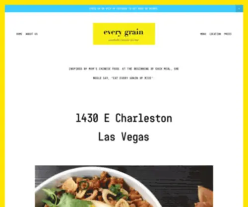 Eateverygrain.com(Every Grain) Screenshot