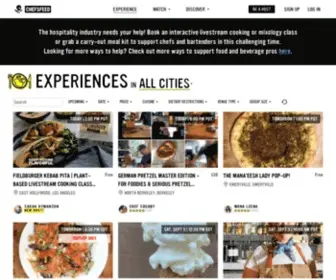 Eatfeastly.com(Expert-powered food and drink experiences) Screenshot