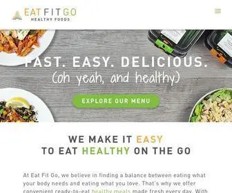 Eatfitgo.com(Eat Fit Go) Screenshot