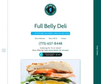 Eatfullbellydeli.com(Full Belly Deli) Screenshot