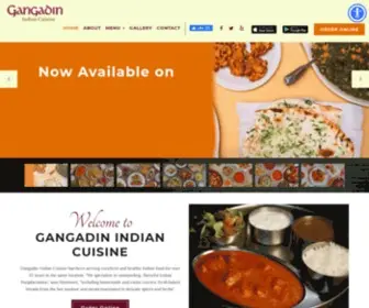 Eatgangadin.com(Great Place to Try Indian Food in Studio City) Screenshot