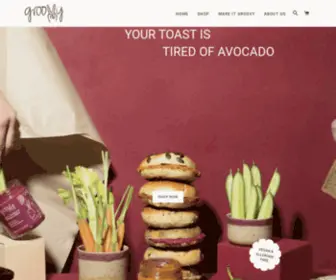 Eatgroovy.com(Tasty spread of veggies and seeds) Screenshot