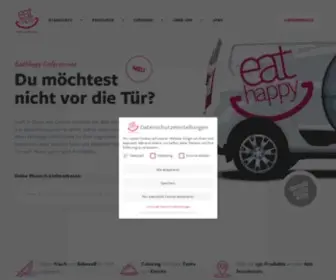 Eathappy.de(Sushi & Asiatische Spezialitäten frisch von EatHappy) Screenshot