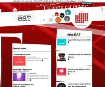 Eatheatre.fr(Ecrivains Associ) Screenshot