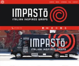 Eatimpasto.com(Impasto) Screenshot