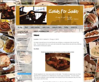 Eatingforsanity.com(Eating for Sanity) Screenshot