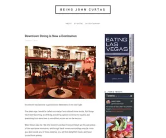 Eatinglv.com(Being John Curtas) Screenshot