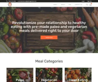 Eatingprimal.com(Homepage) Screenshot