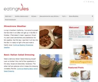 Eatingrules.com(Eating Rules) Screenshot