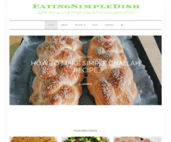 Eatingsimpledish.com(Eatingsimpledish) Screenshot