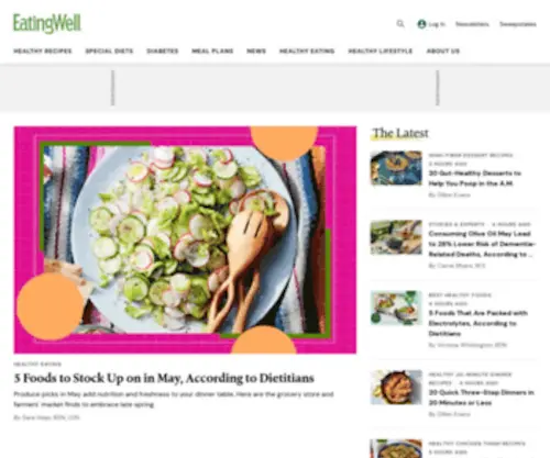Eatingwell.com(Healthy Recipes) Screenshot