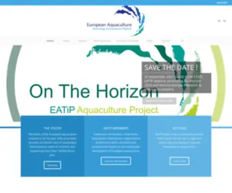 Eatip.eu(European Aquaculture Technology and Innovation Platform) Screenshot