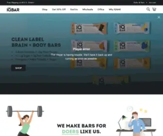 Eatiqbar.com(Healthy Paleo Bars) Screenshot