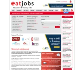 Eatjobs.co.uk(EAT Jobs) Screenshot