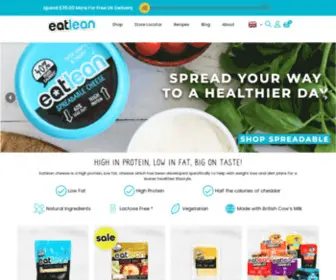 Eatlean.com(Eatlean Cheese) Screenshot