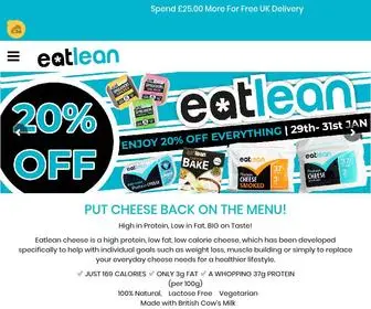 Eatleancheese.co.uk(Eatlean cheese) Screenshot