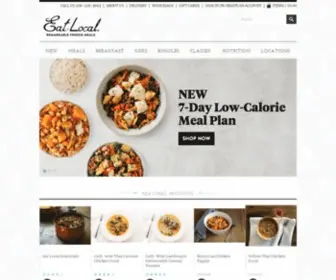 Eatlocalonline.com(Performance Kitchen) Screenshot