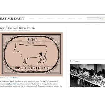 Eatmedaily.com(Eat Me Daily) Screenshot