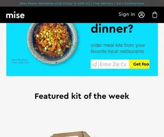 Eatmise.com(A new way to cook that is easy) Screenshot