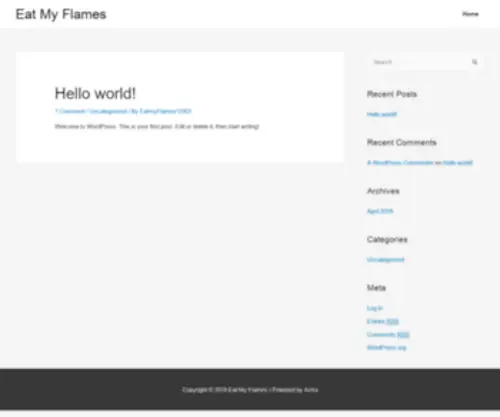 Eatmyflames.com(Eatmyflames) Screenshot