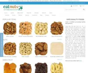 Eatnuts.com(Delicious Natural Foods) Screenshot