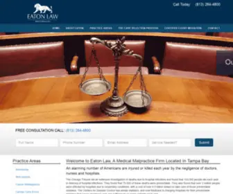 Eaton-Law.com(Eaton) Screenshot