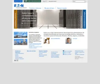 Eaton.com.gt(Eaton) Screenshot