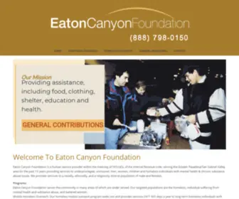 Eatoncanyon.org(Eaton Canyon Foundation Pasadena) Screenshot