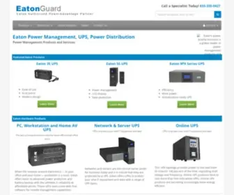 Eatonguard.com(Eaton Power Management) Screenshot