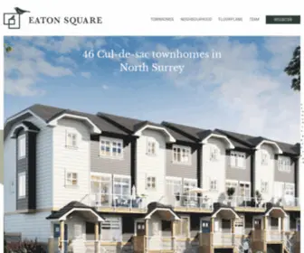 Eatonliving.ca(Eaton Square) Screenshot