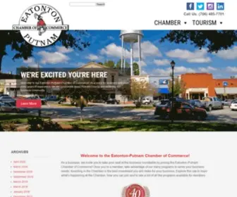 Eatonton.com(Eatonton-Putnam Chamber of Commerce) Screenshot