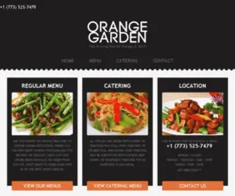 Eatorangegarden.com(Orange Garden) Screenshot