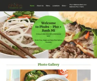 Eatphubs.com(Pho, Banh Mi) Screenshot